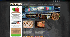 Desktop Screenshot of peppers-foods.com